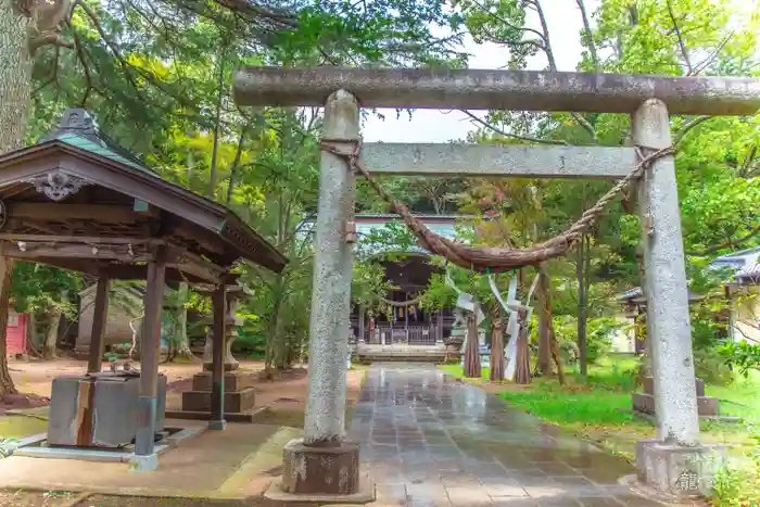 澤村神社の鳥居