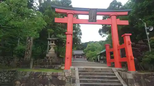 龍田大社の鳥居