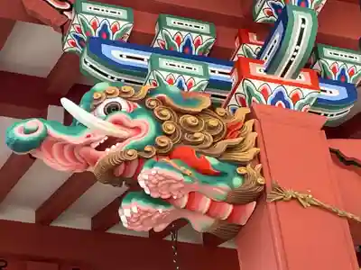 柏原八幡宮の芸術