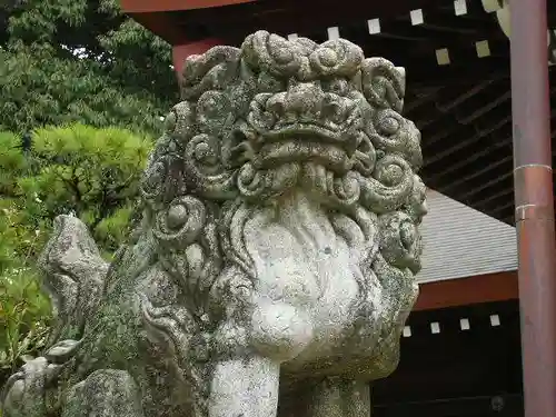 松陰神社の狛犬