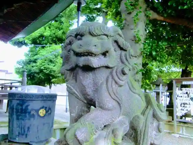 久が原東部八幡神社の狛犬