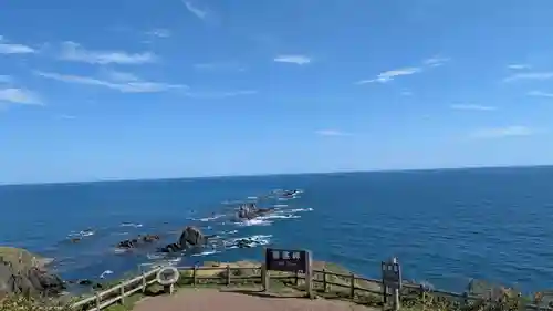 襟裳神社の周辺