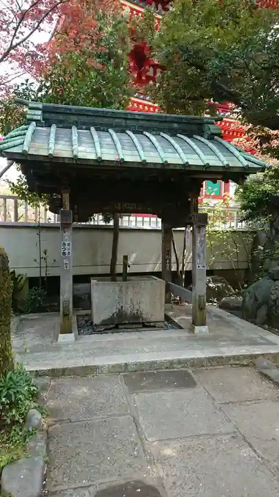 高幡不動尊 金剛寺の手水舎