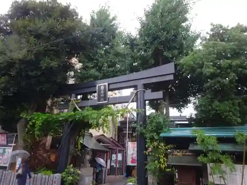 菊名神社の鳥居