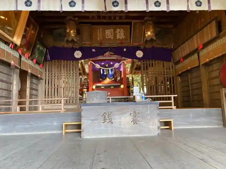 河口浅間神社の本殿・本堂