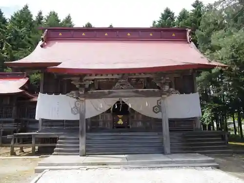 網走神社の本殿