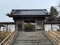 中尊寺の山門・神門