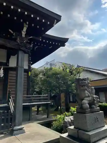 下田神社の狛犬