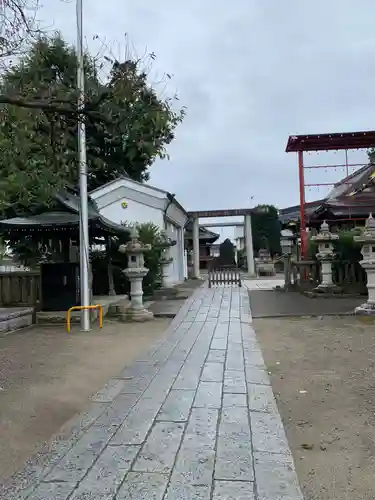 健田須賀神社の鳥居