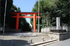 井草八幡宮の鳥居