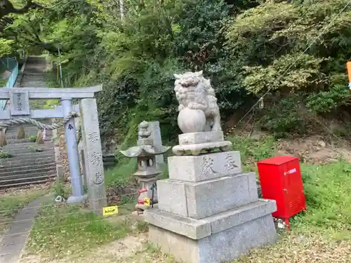 宇佐八幡神社の狛犬