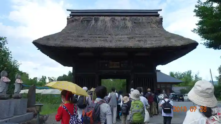 永福寺 童子堂の山門・神門