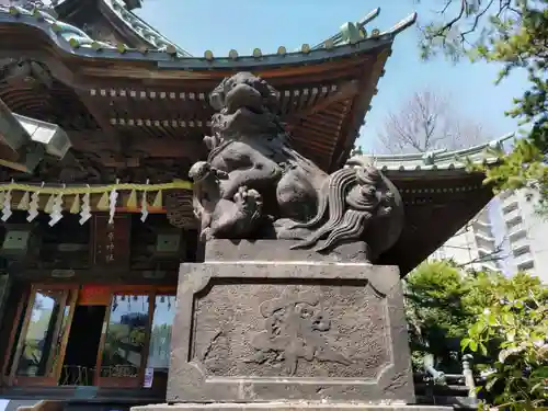 荏原神社の狛犬