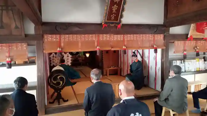 阿邪訶根神社のお祭り