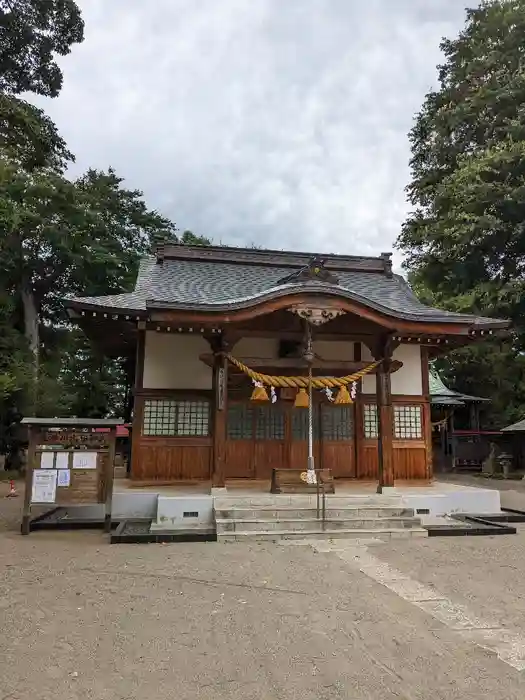 大和田氷川神社の本殿