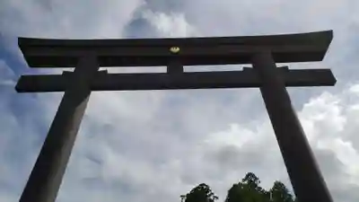 大斎原(熊野本宮大社旧社地)の鳥居