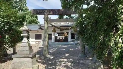 都波岐奈加等神社の鳥居