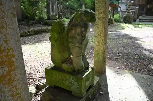 白鳥神社の狛犬