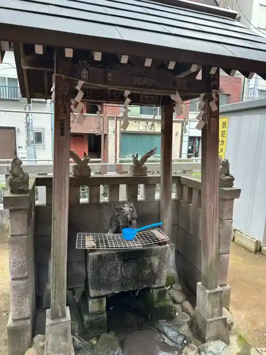 千種稲荷神社の手水舎