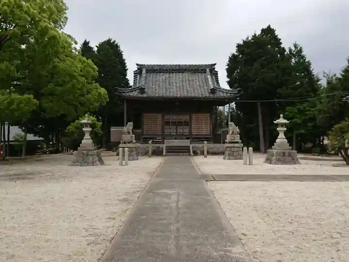 白山神社の本殿・本堂