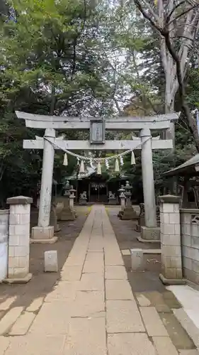 七百餘所神社 の鳥居