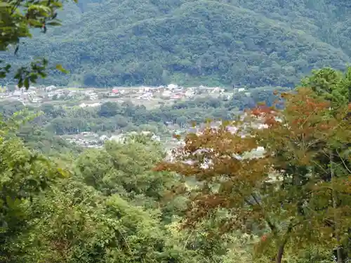 宝登山神社奥宮の景色