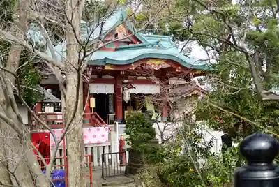 多摩川浅間神社の本殿・本堂
