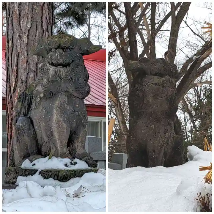 彌彦神社 (伊夜日子神社)の狛犬