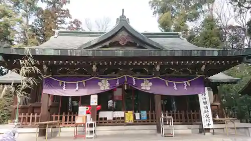 朝日森天満宮の本殿・本堂