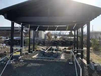 神明日之宮月之宮神宮の手水舎