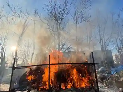 釧路一之宮 厳島神社の初詣