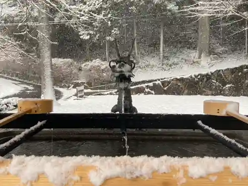 高賀神社の手水