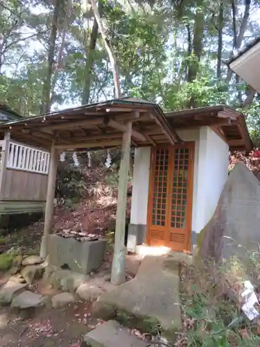 熊野神社の手水舎