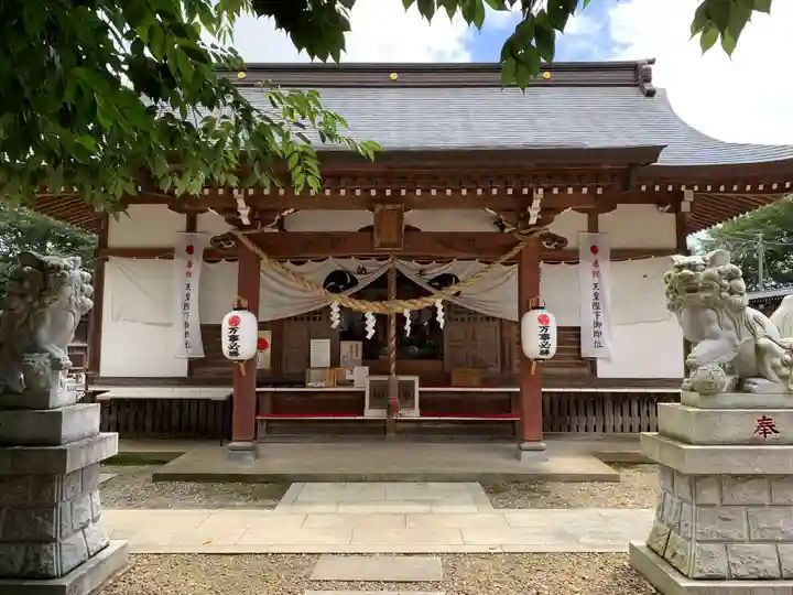 結城諏訪神社の本殿・本堂