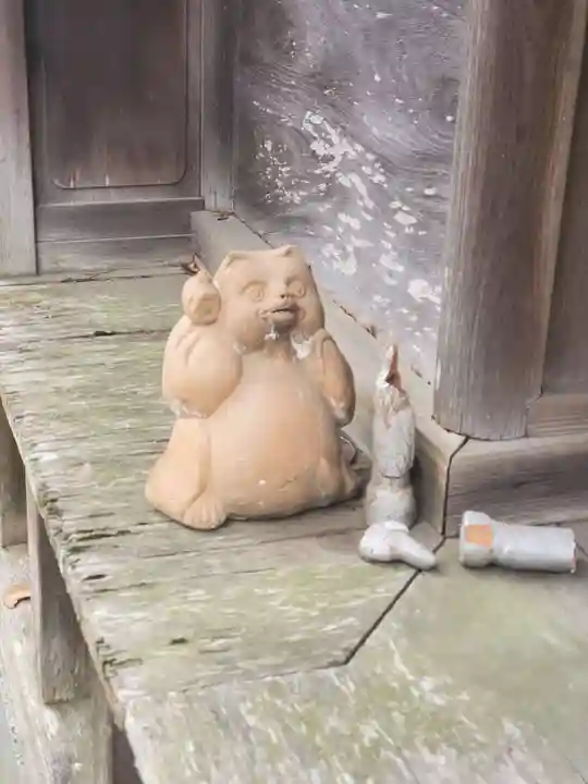 (下館)羽黒神社の狛犬