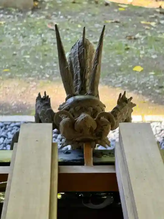 帯廣神社の手水舎