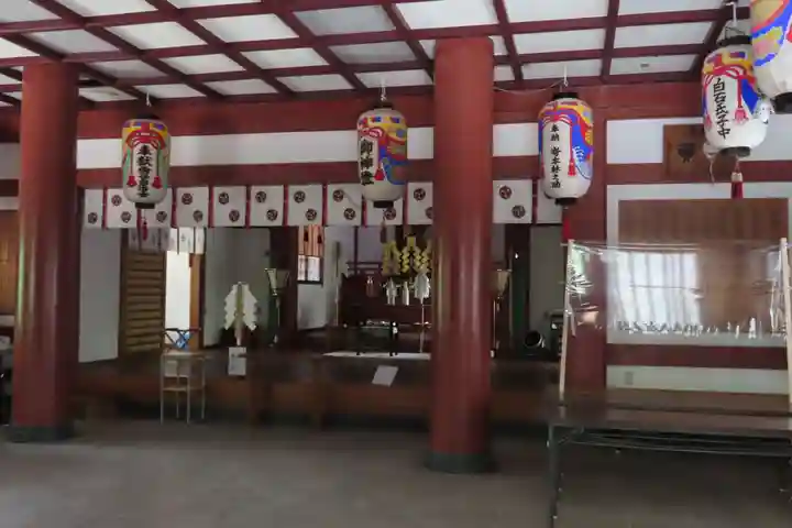 船津八幡神社の本殿・本堂