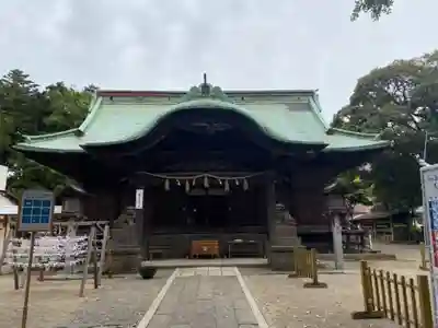 下総国三山　二宮神社の本殿・本堂
