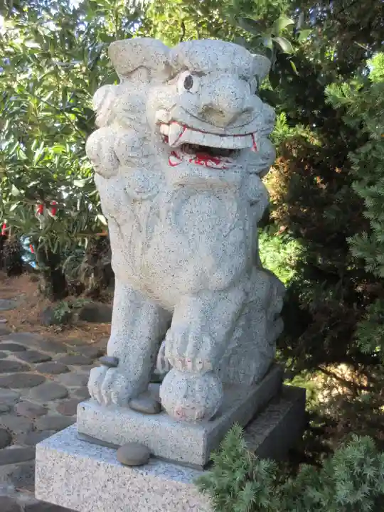 大瀬神社の狛犬