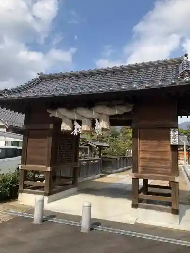 鹿島神社の山門・神門