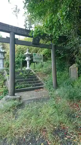 鹿島神社の鳥居