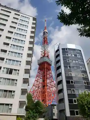 飯倉熊野神社の周辺