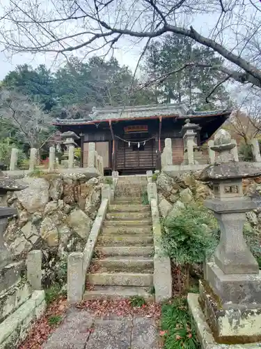 威怒神社の本殿・本堂