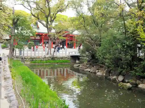 西宮神社の庭園