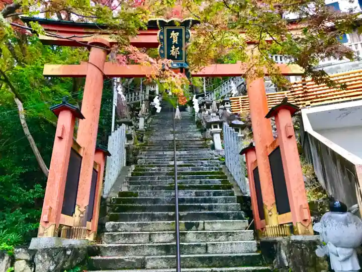 阿賀神社の鳥居