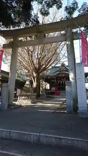 小金八坂神社の鳥居