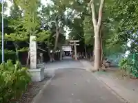 御殿山神社の鳥居