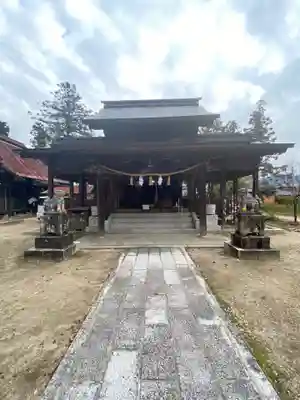 朝田神社の本殿・本堂