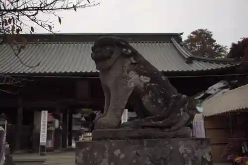 妻沼聖天山歓喜院の狛犬