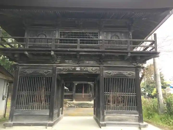 法養寺薬師堂の山門・神門